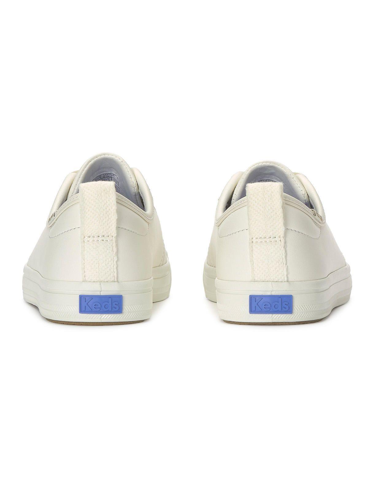Zapatilla Cuero Mujer New Ltt Leather Beige-4