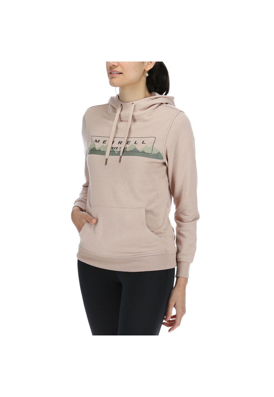 Polerón Mujer Pull Over Rosa-1