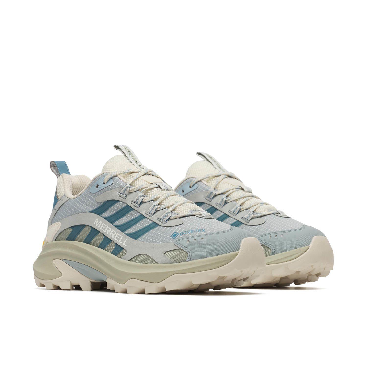 Zapatilla Mujer Moab Speed 2 Gtx Celeste-3