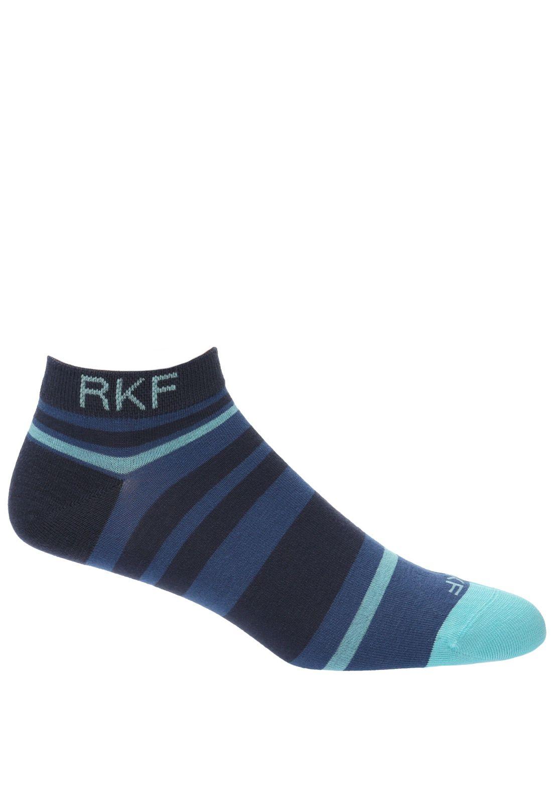 Calcetin Casual Rfv23H Ped Line Azul Hombre-0