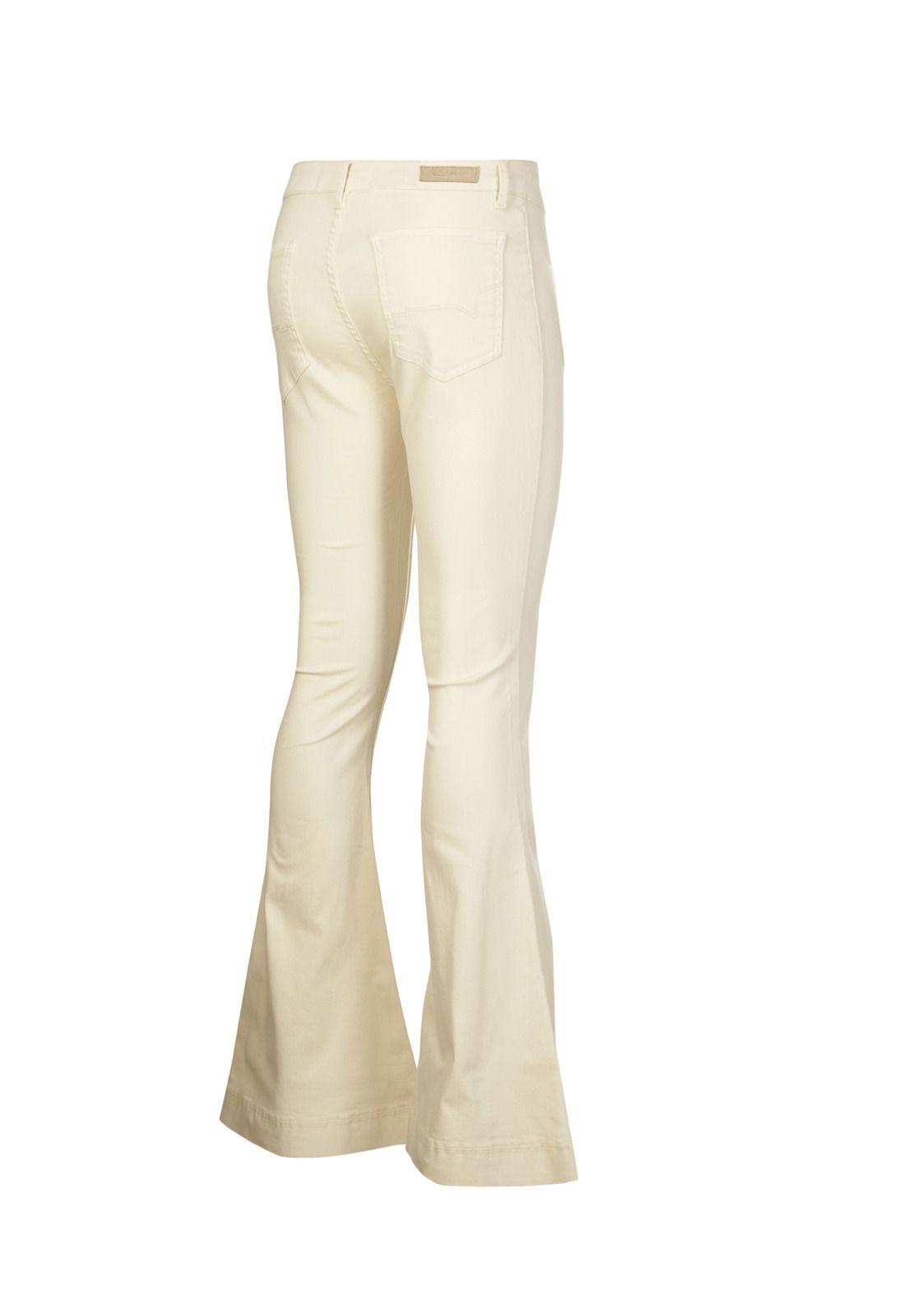 Jeans Mujer Domenica Beige-1