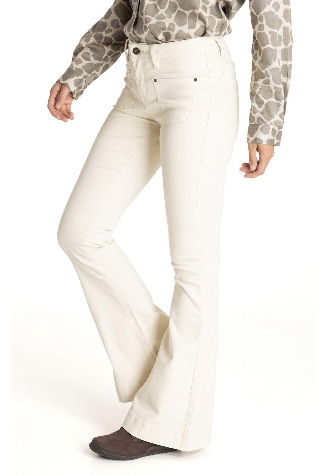 Jeans Mujer Domenica Beige-3