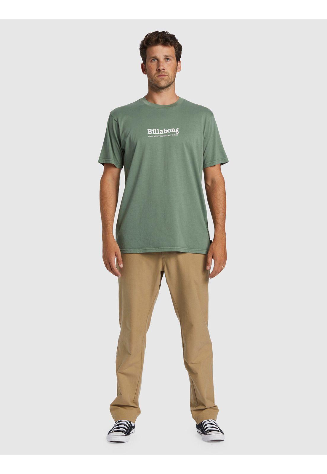 Polera Hombre Throwback Verde-4