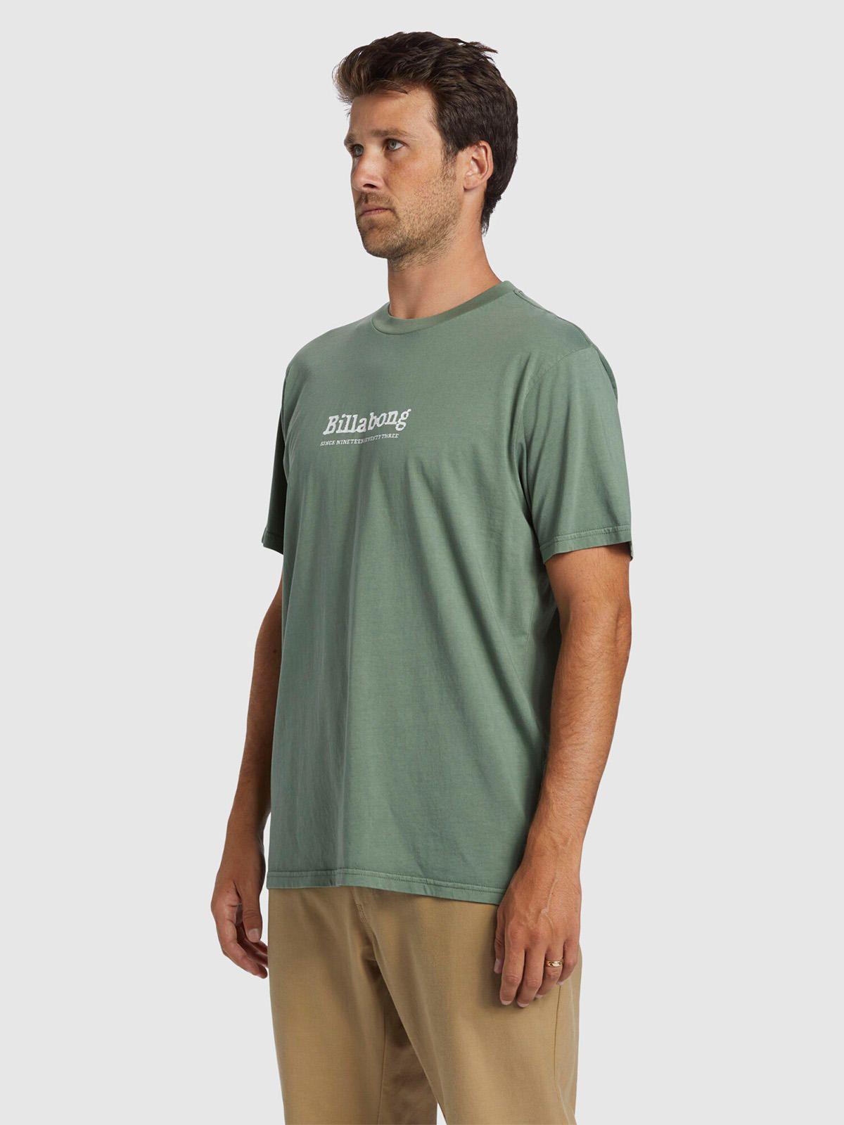 Polera Hombre Throwback Verde-1