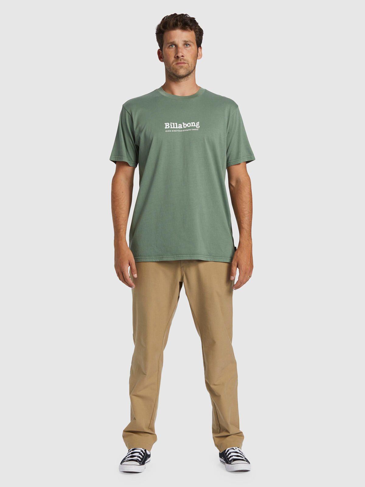 Polera Hombre Throwback Verde-4