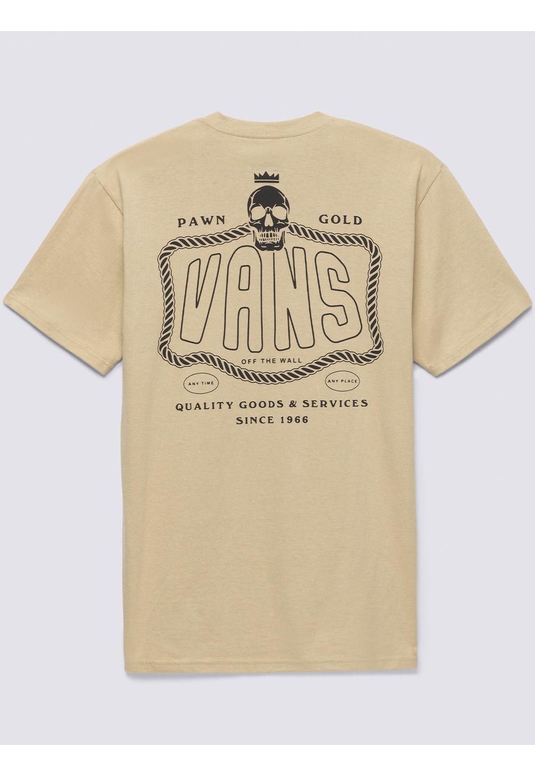 Polera Manga Corta Pawn Shop S T Amarillo Hombre-6