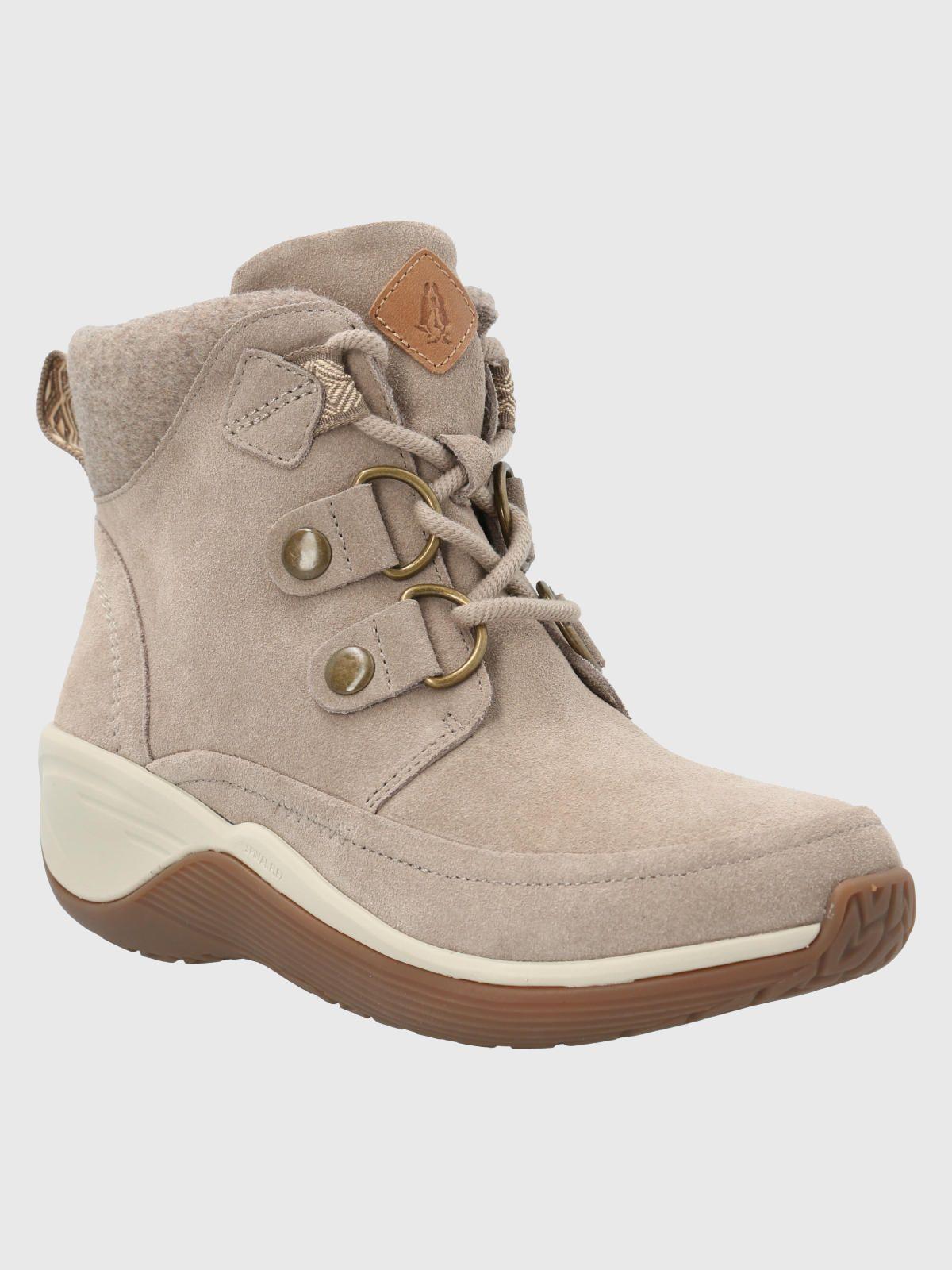 Botin Mujer Spinal Rug Lace Beige-0