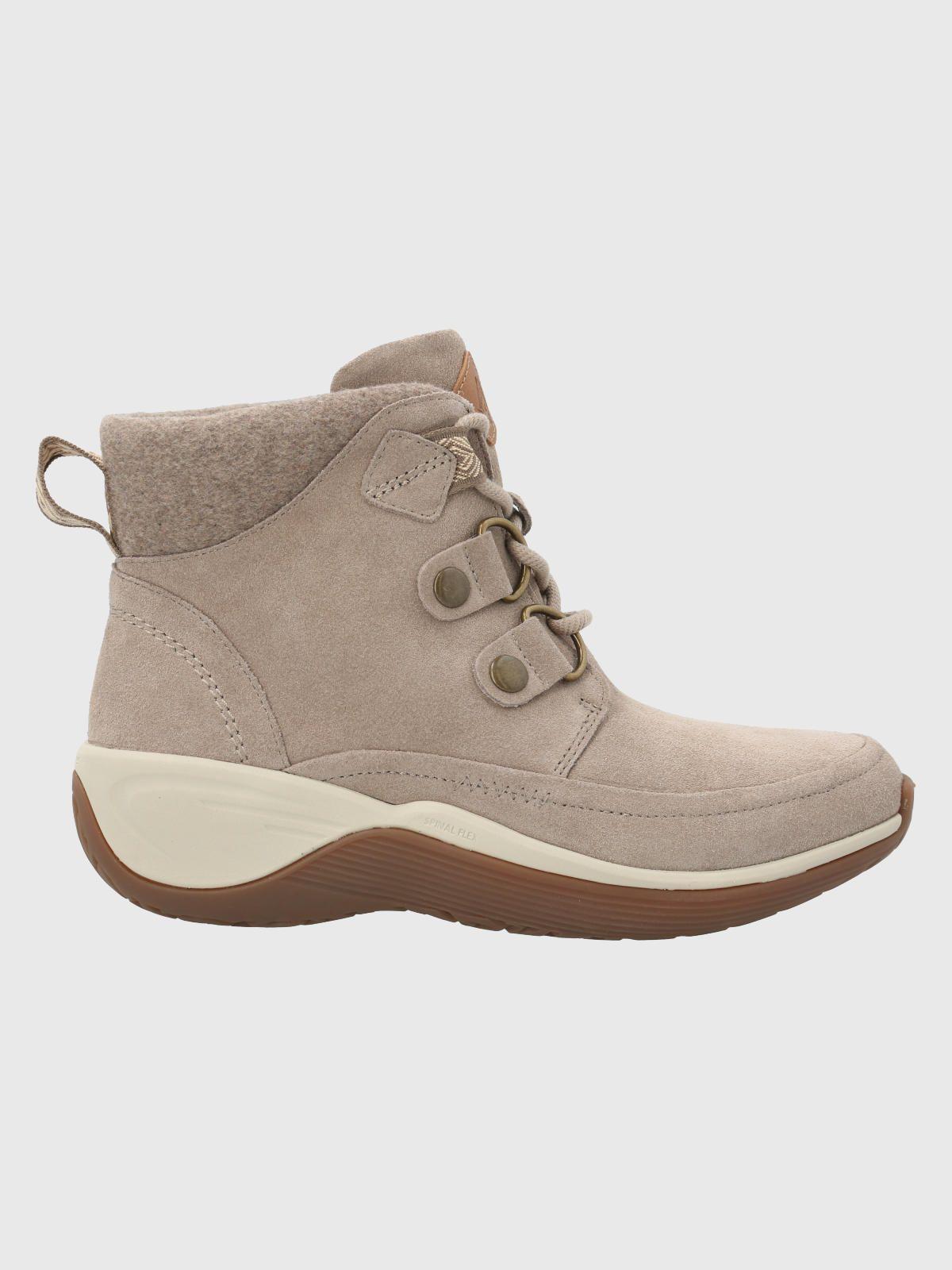 Botin Mujer Spinal Rug Lace Beige-1