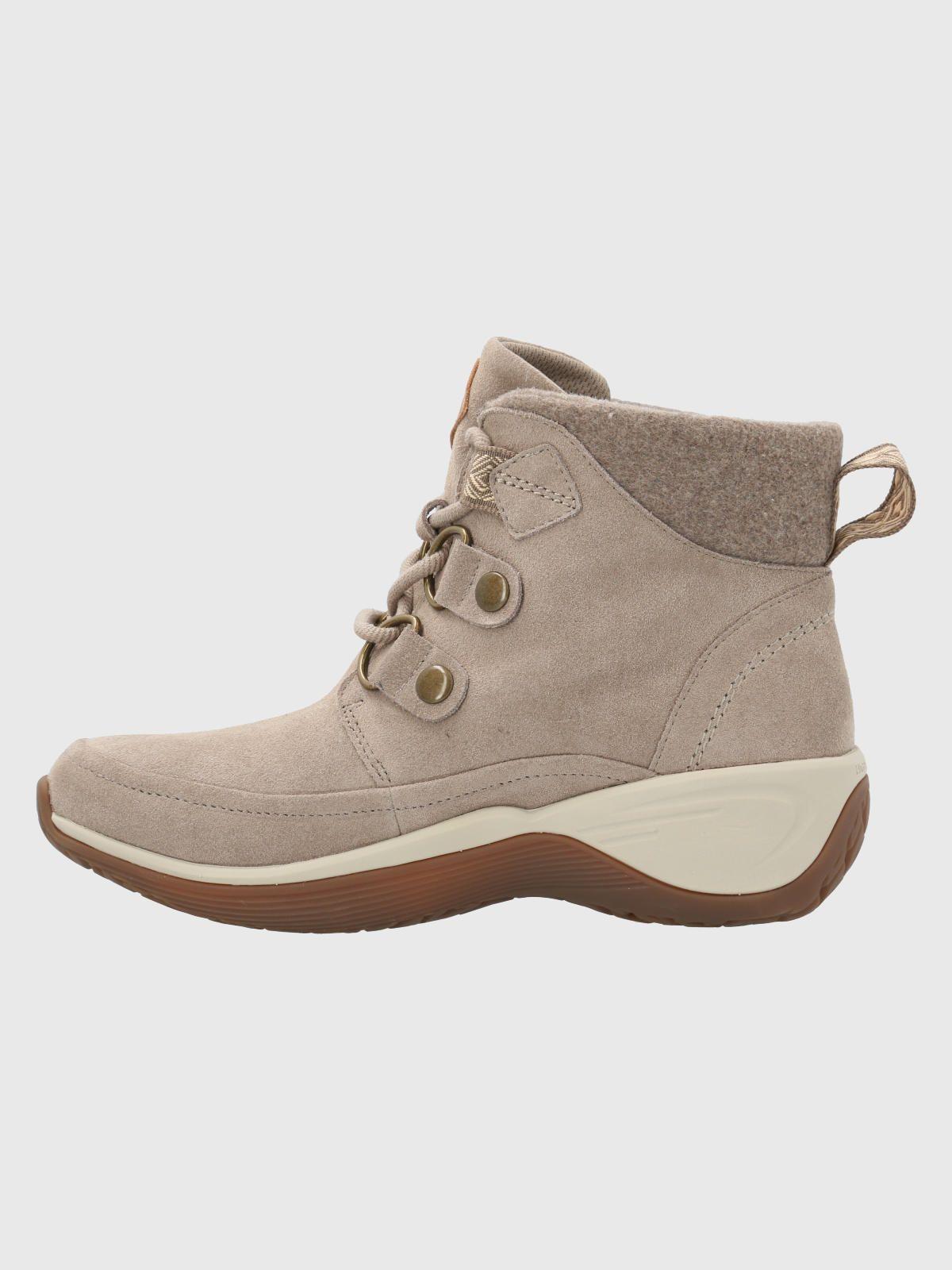 Botin Mujer Spinal Rug Lace Beige-5