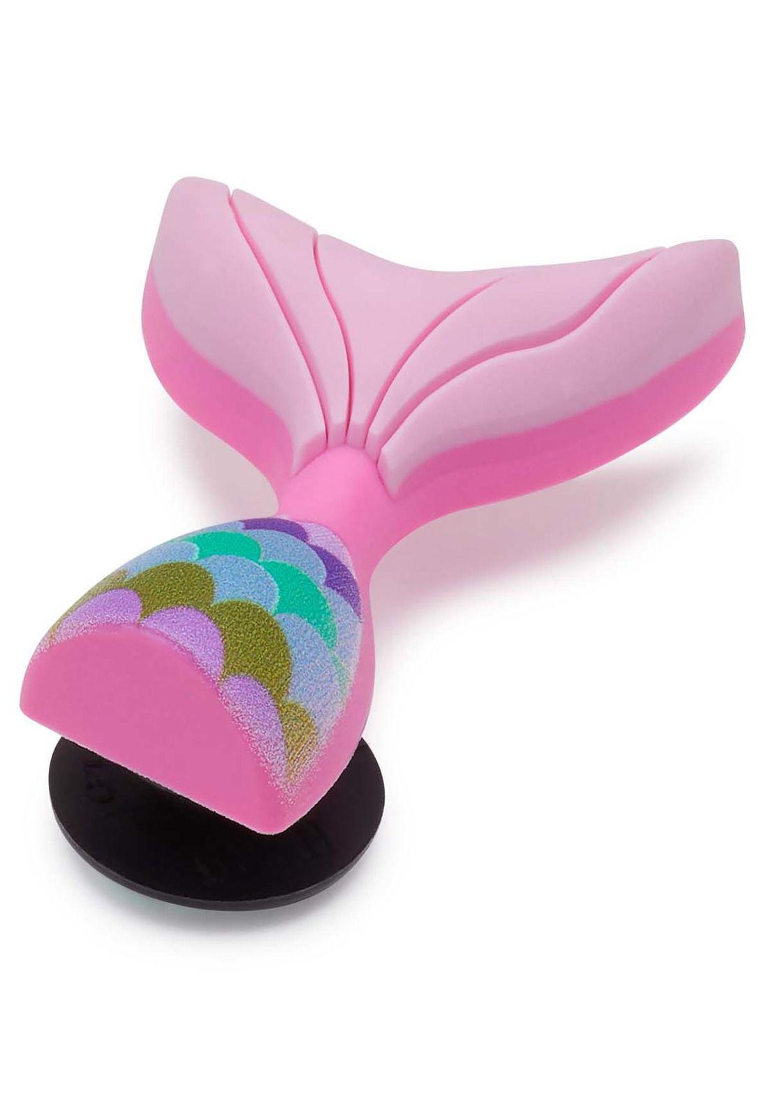 Jibbitz Crocs Cola De Sirena 3D Rosado-2