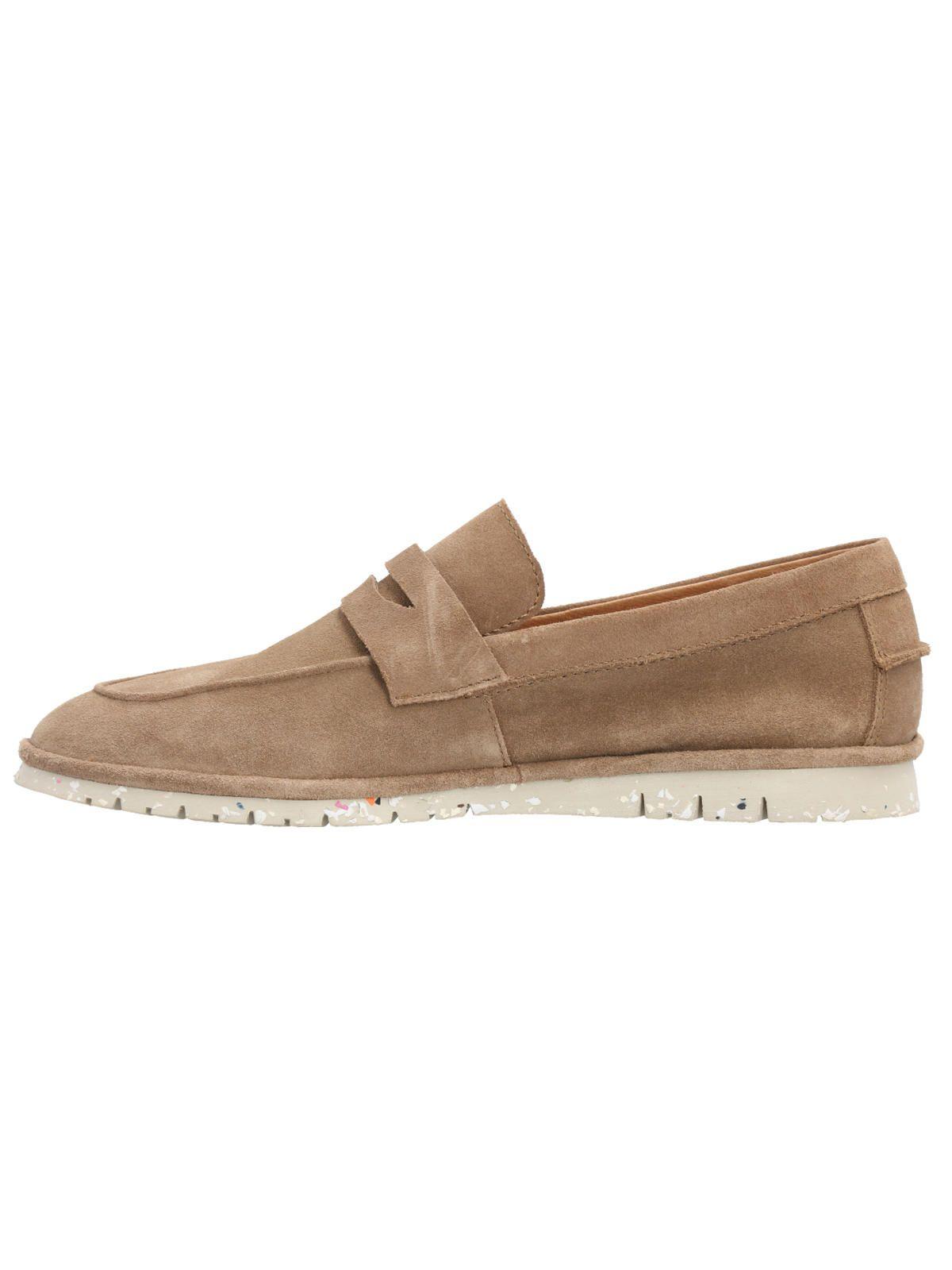 Mocasín Cuero Hombre Ninfo Beige -4