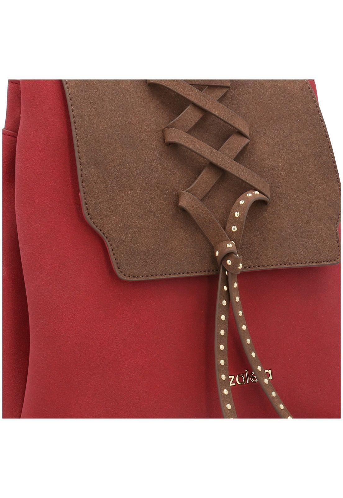 Mochila Mujer Tipe Back Rojo-4