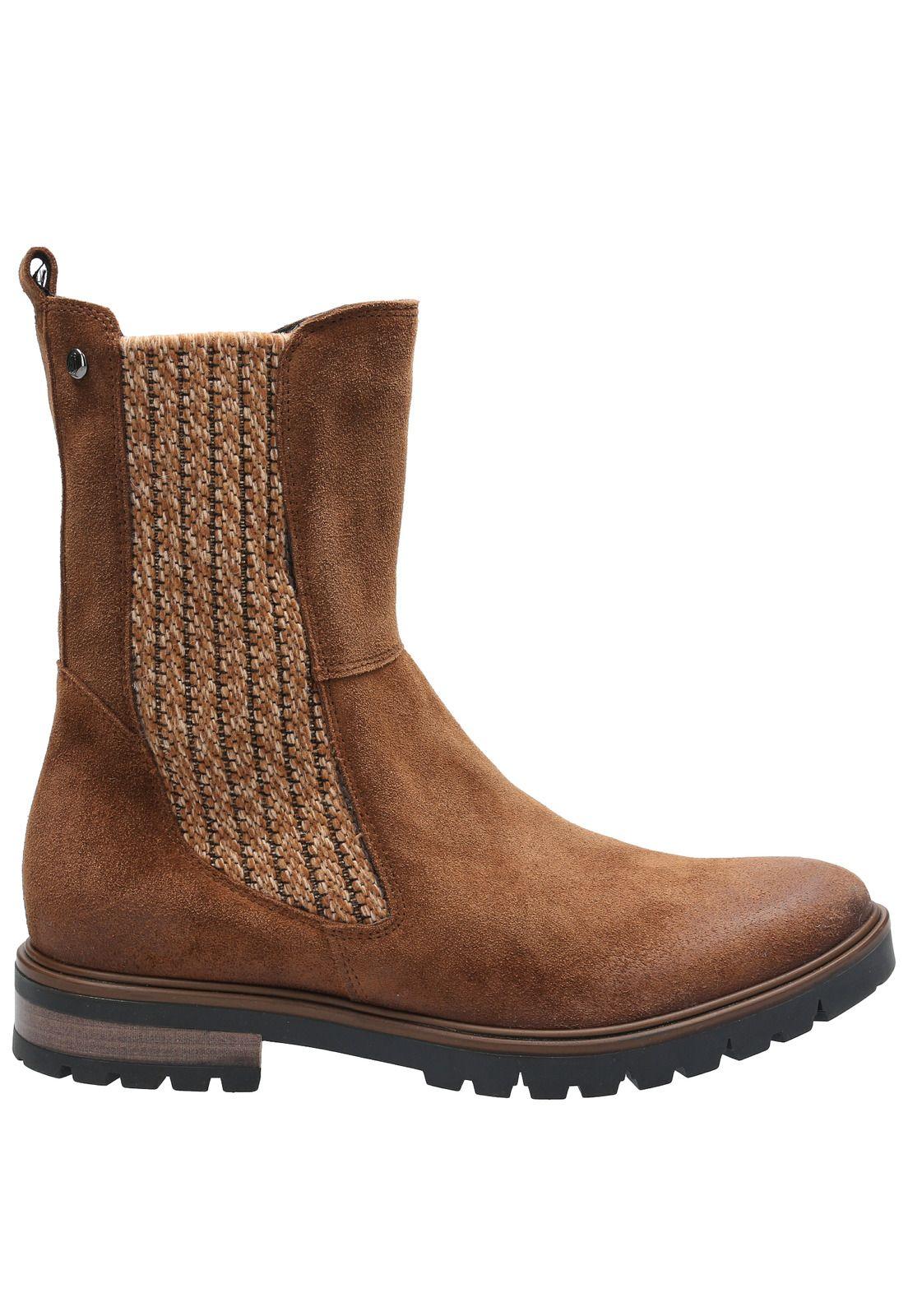 Bota Cuero Mujer Cadis Café-1