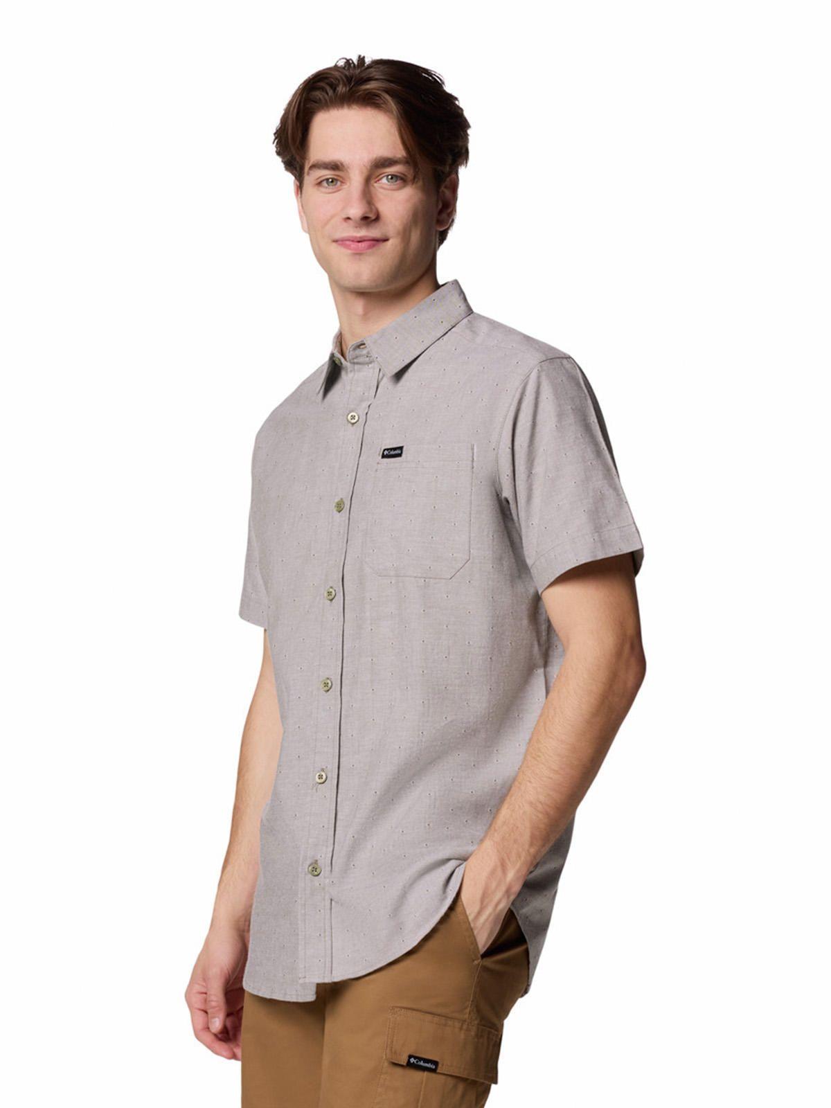 Camisa M/C Hombre Rapid Rivers Novelty Verde-1