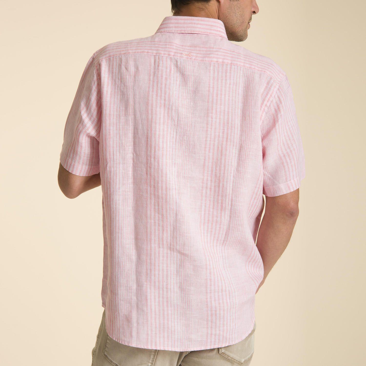 Camisa Soft Stripe Naranjo Rockford-2
