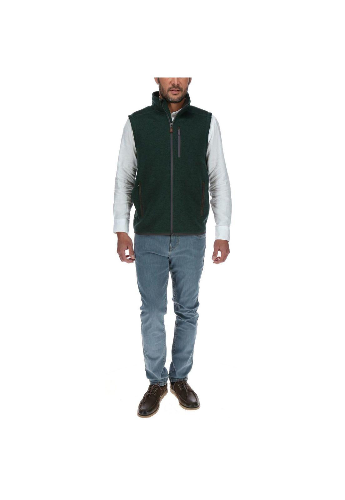 Chaqueta Hombre Recycled Verde-4