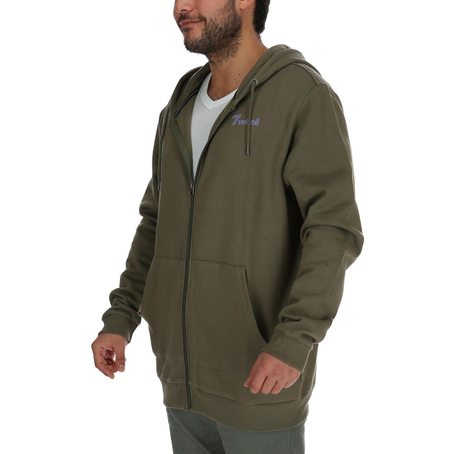 Poleron Hombre Rose Fz Verde Oscuro-1