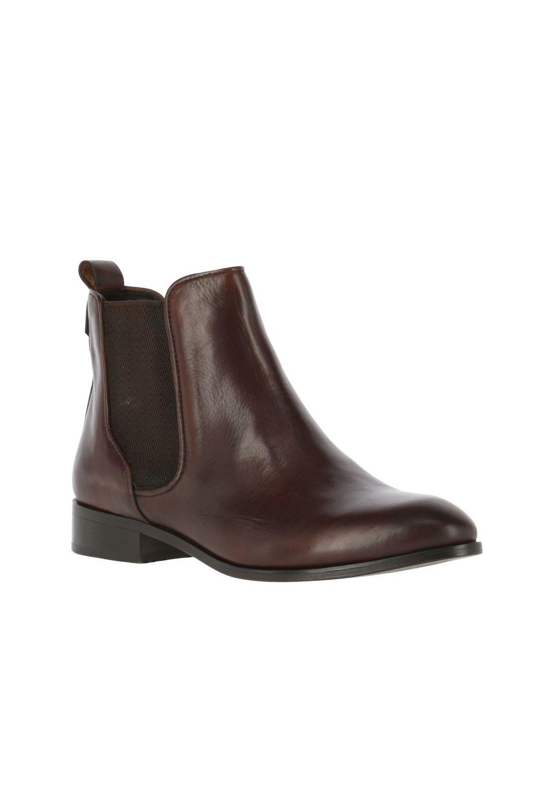 Botin Cuero Bianca Brown-0