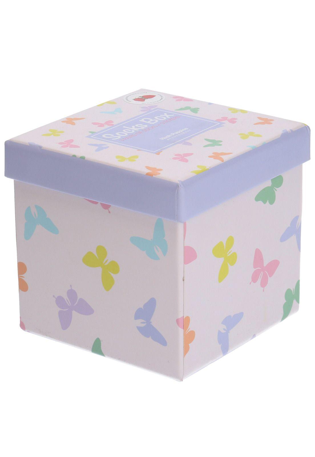 Calcetín Pack Gift Butte Rosado Niña-1