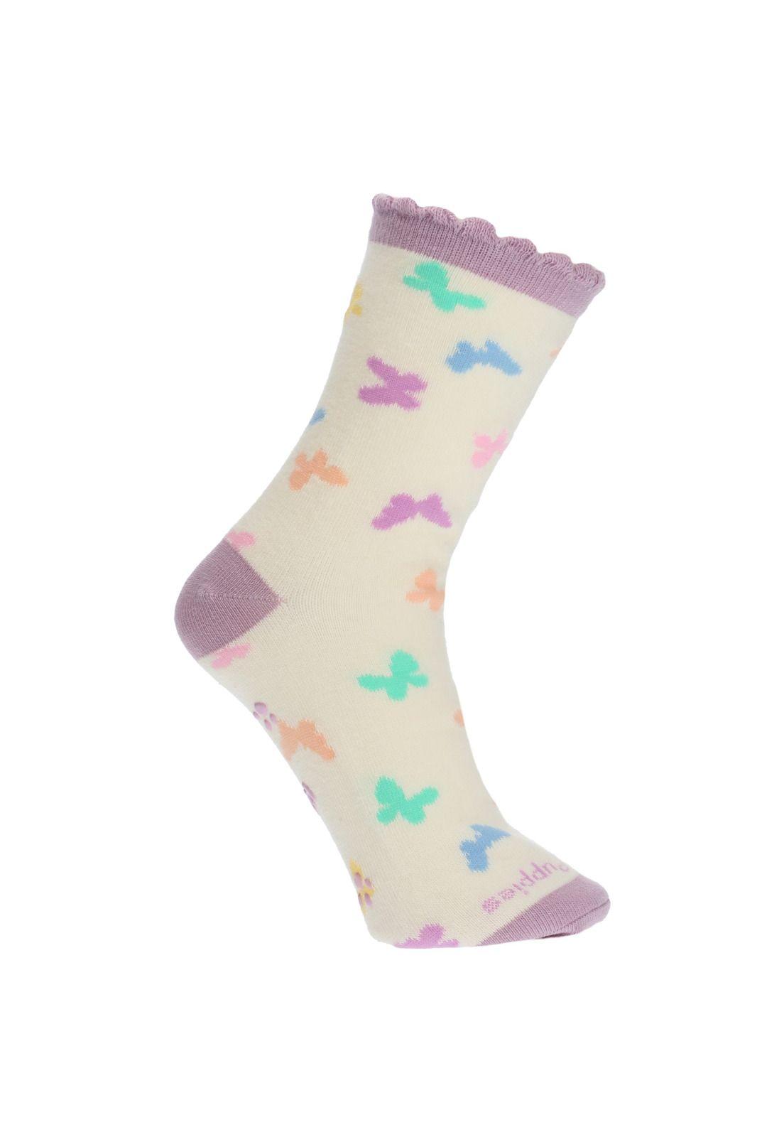 Calcetín Pack Gift Butte Rosado Niña-5