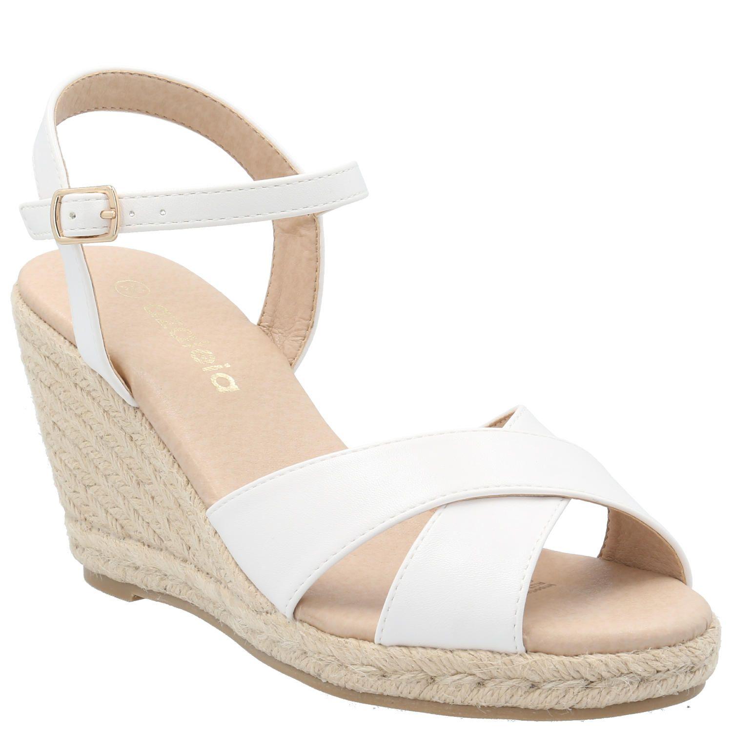 Sandalia Mujer Sasha Blanco-0