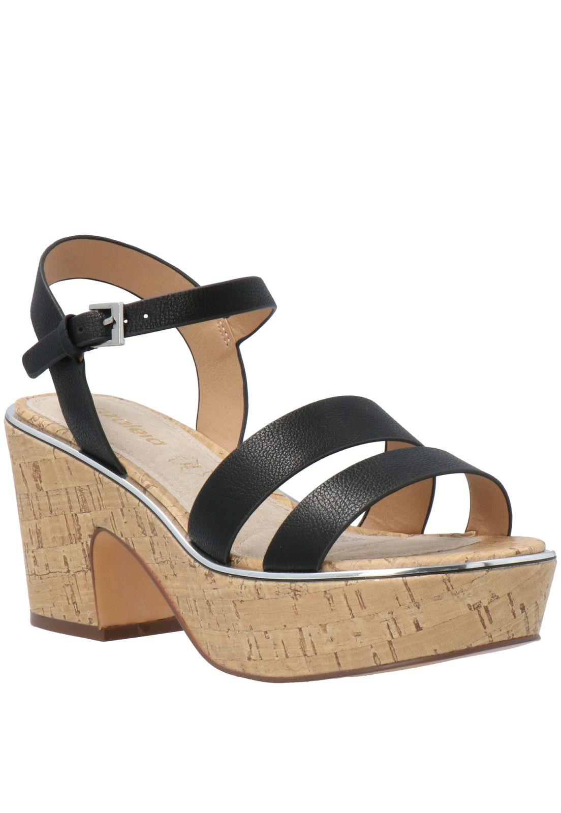 Sandalia Mujer Brownie Negro-0