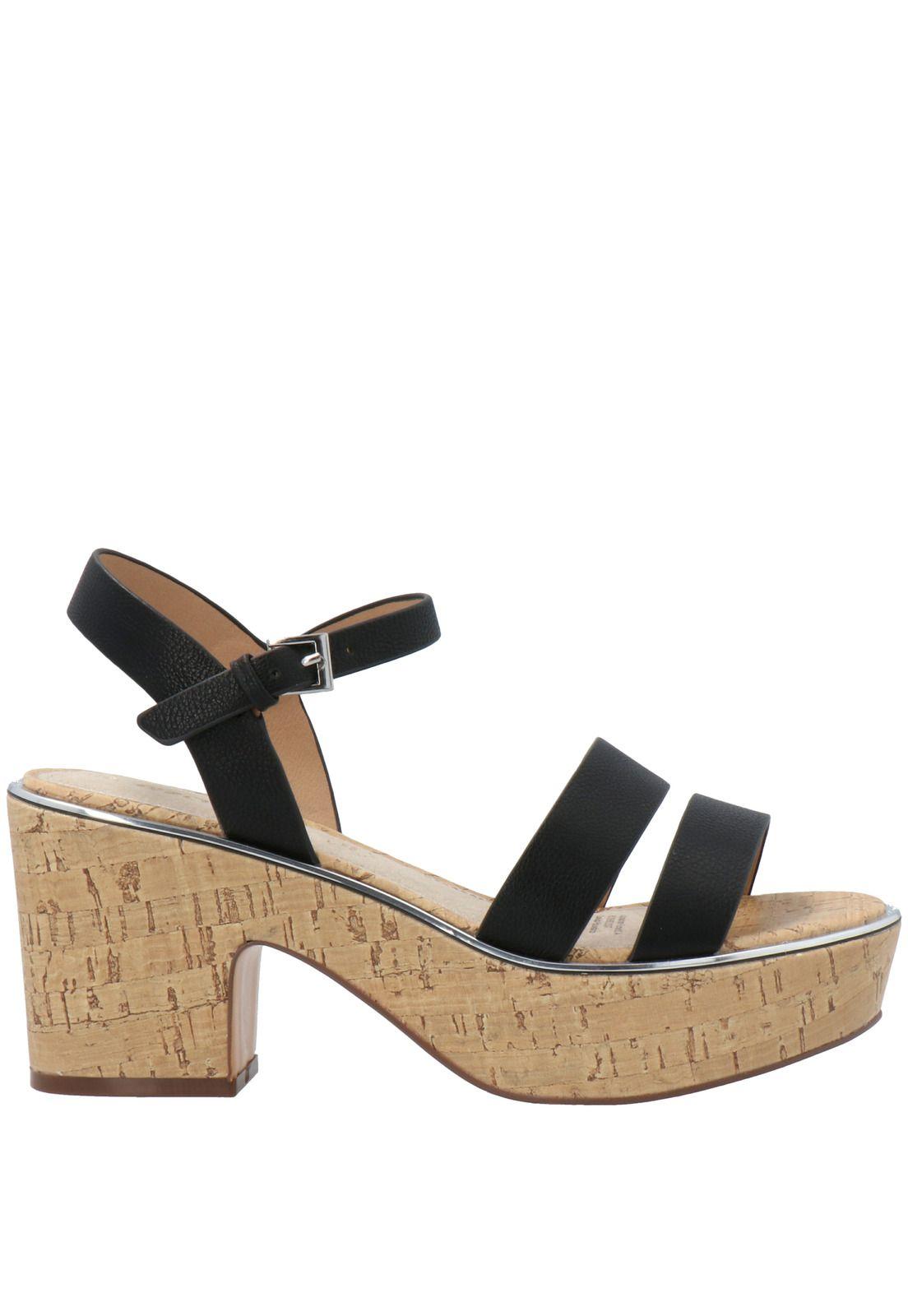 Sandalia Mujer Brownie Negro-1