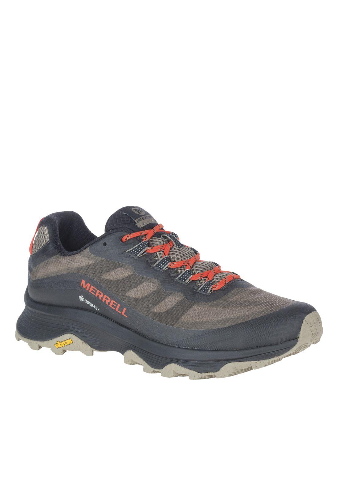 Zapatilla Hombre Moab Speed Gtx Café-0