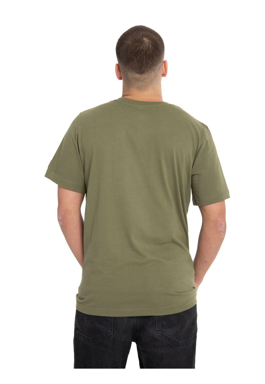 Polera Manga Corta Hombre Essential S/S Tee Verde-3
