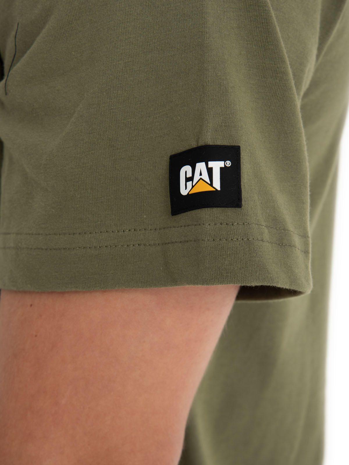 Polera Manga Corta Hombre Essential S/S Tee Verde-4