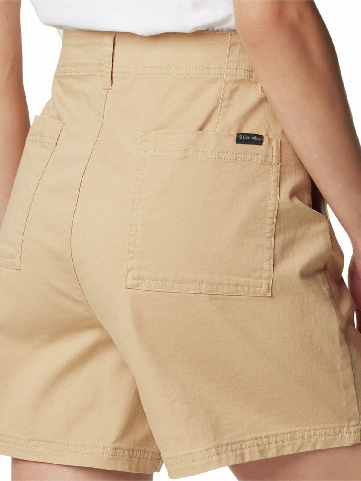 Short Mujer Calico Basin Cotton Beige-4