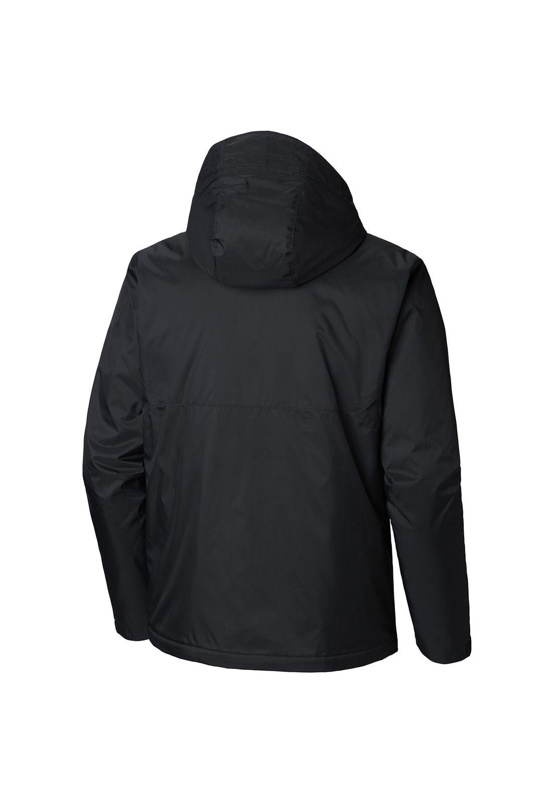 Parka Hombre Straight Line Negro-1