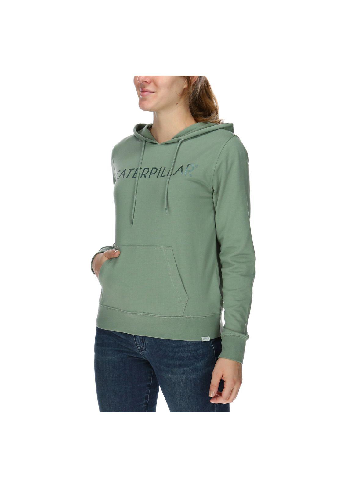 Polerón Mujer Foundation Logo Hoody Crudo-1