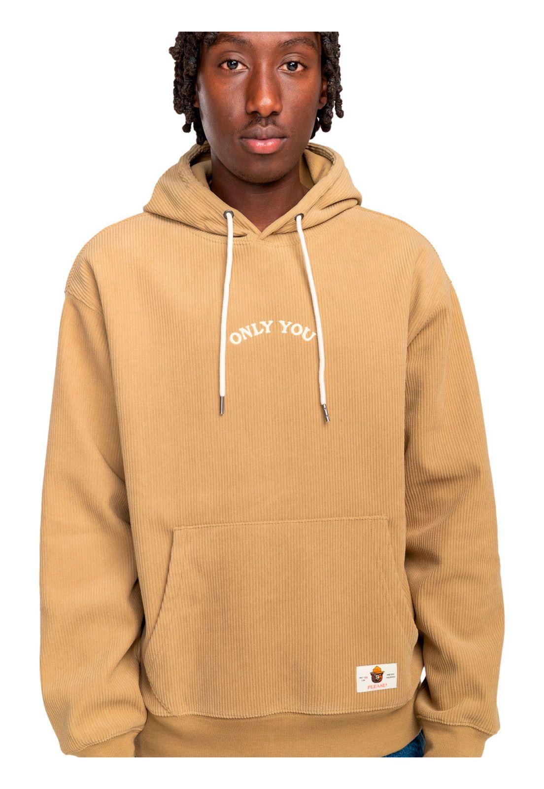 Polerón Hombre Smokey Bear Beige Corduroy-5