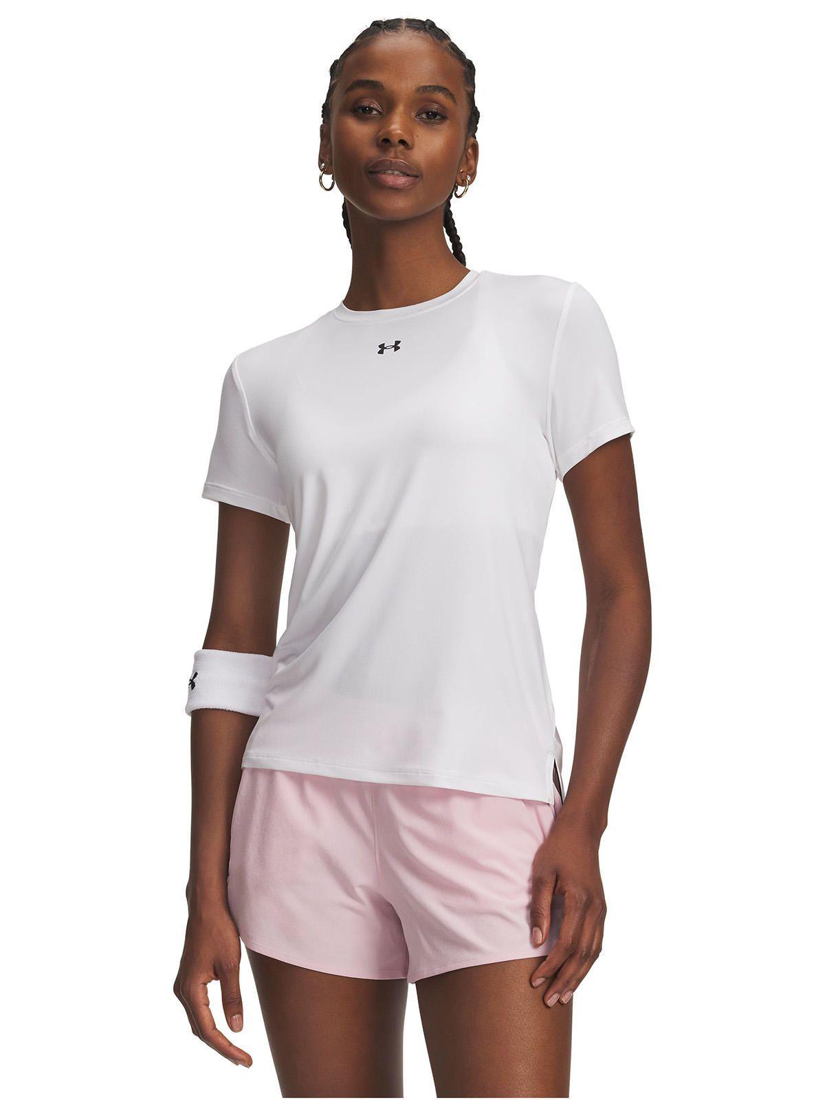 Polera M/C UA Vanish Blanco Mujer-0