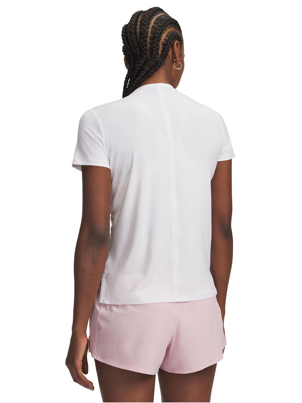 Polera M/C UA Vanish Blanco Mujer-1