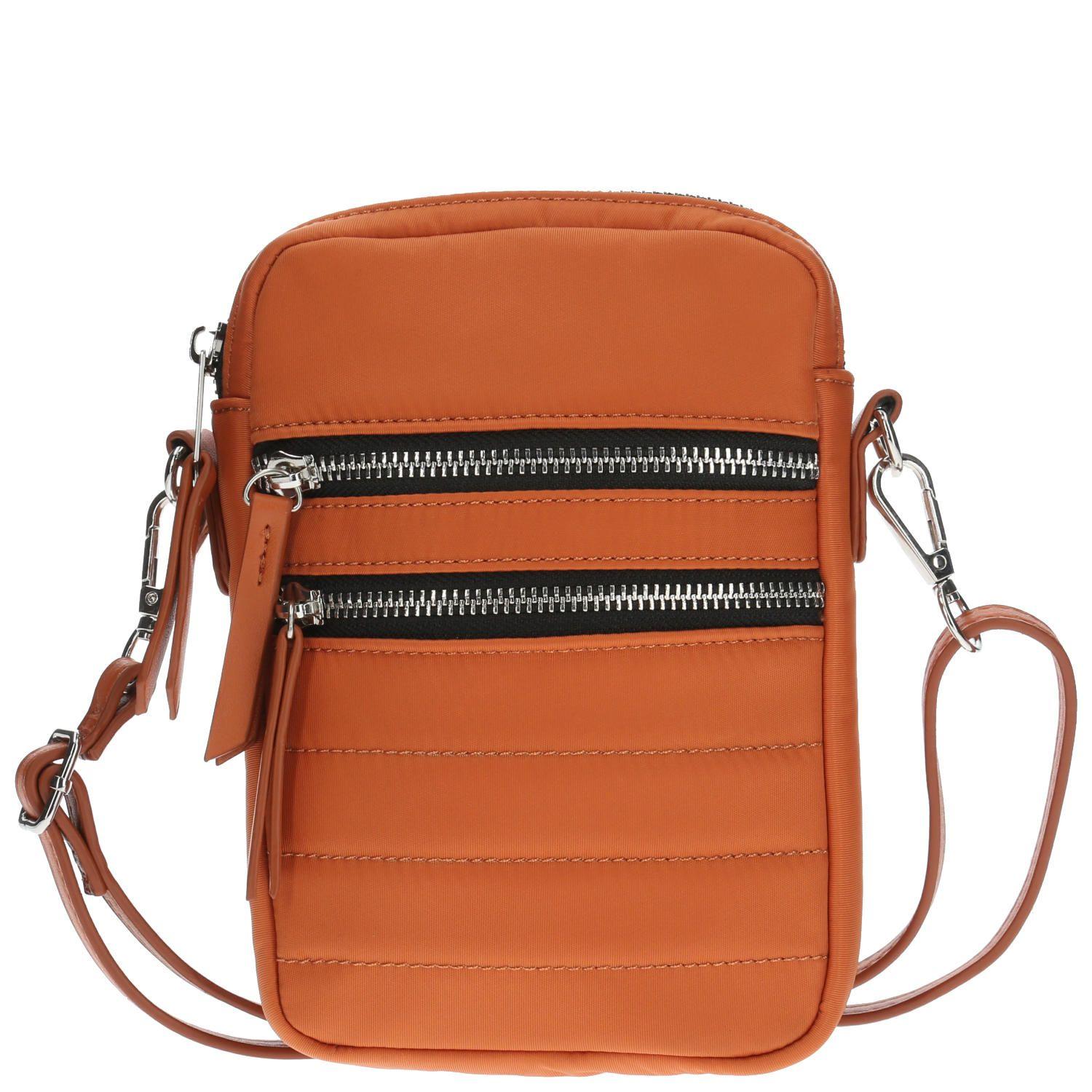 Cartera Riblet Cross Naranjo Mujer-0