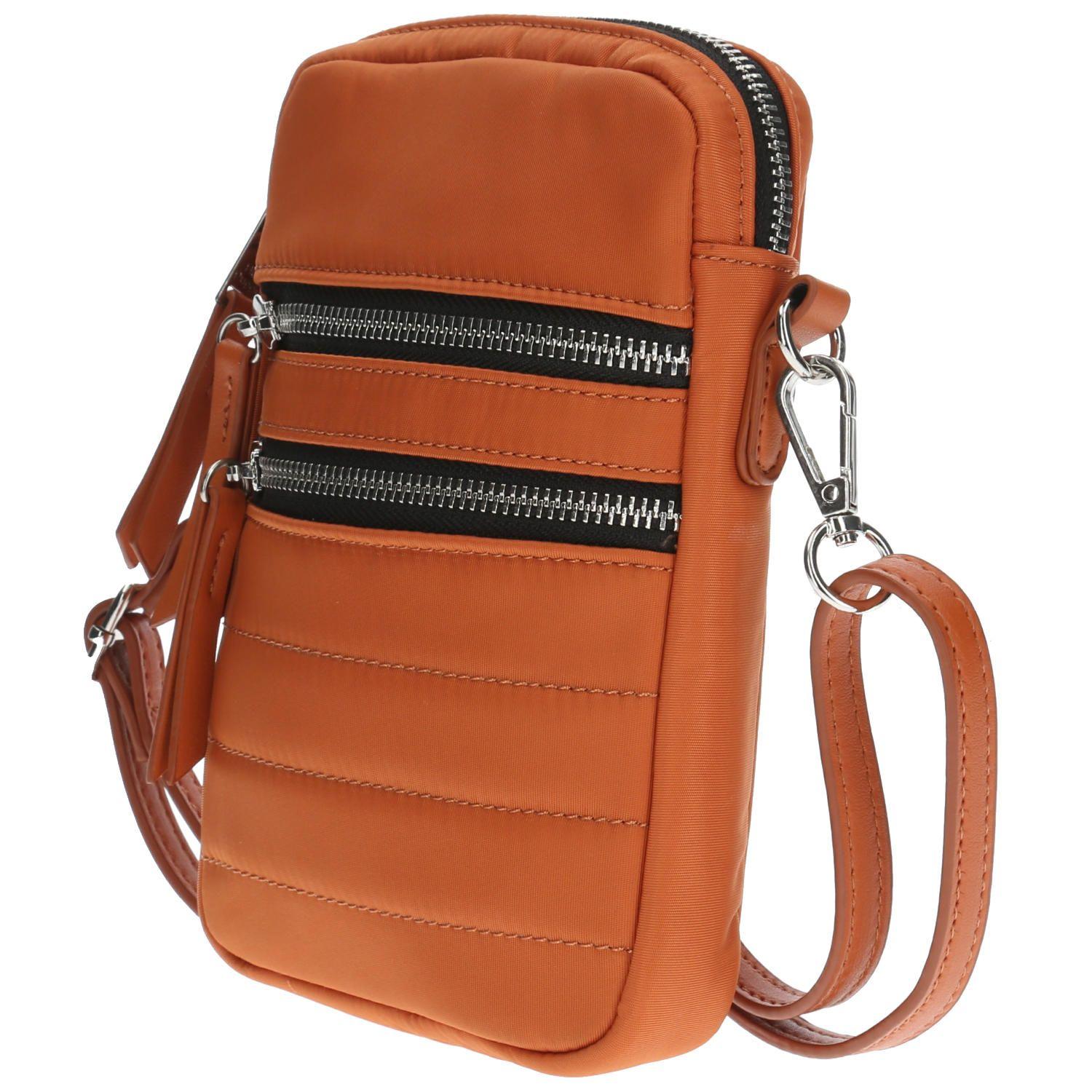 Cartera Riblet Cross Naranjo Mujer-1