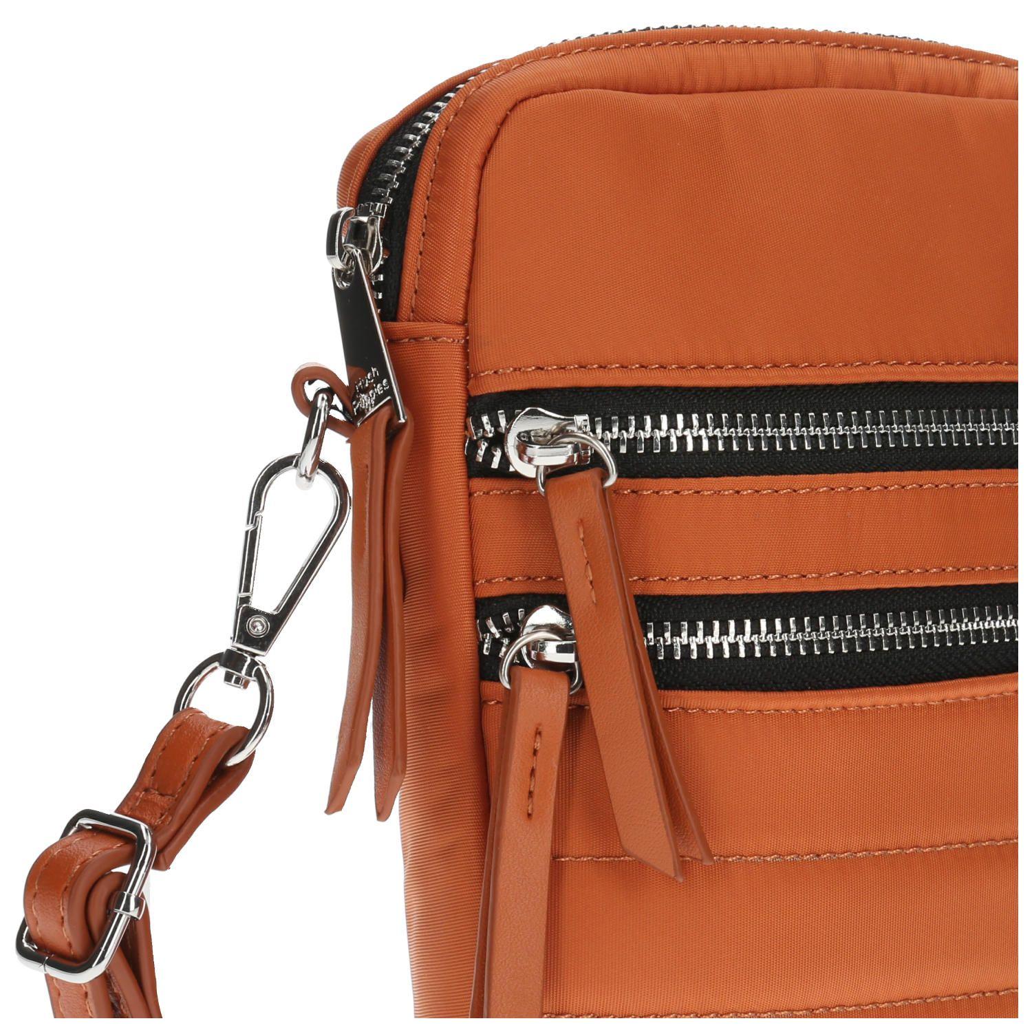 Cartera Riblet Cross Naranjo Mujer-3