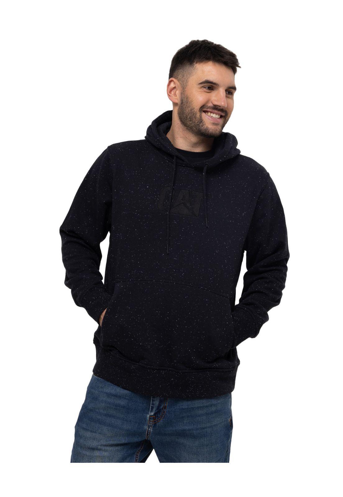 Polerón Fleece Logo Pull Negro Unisex-0