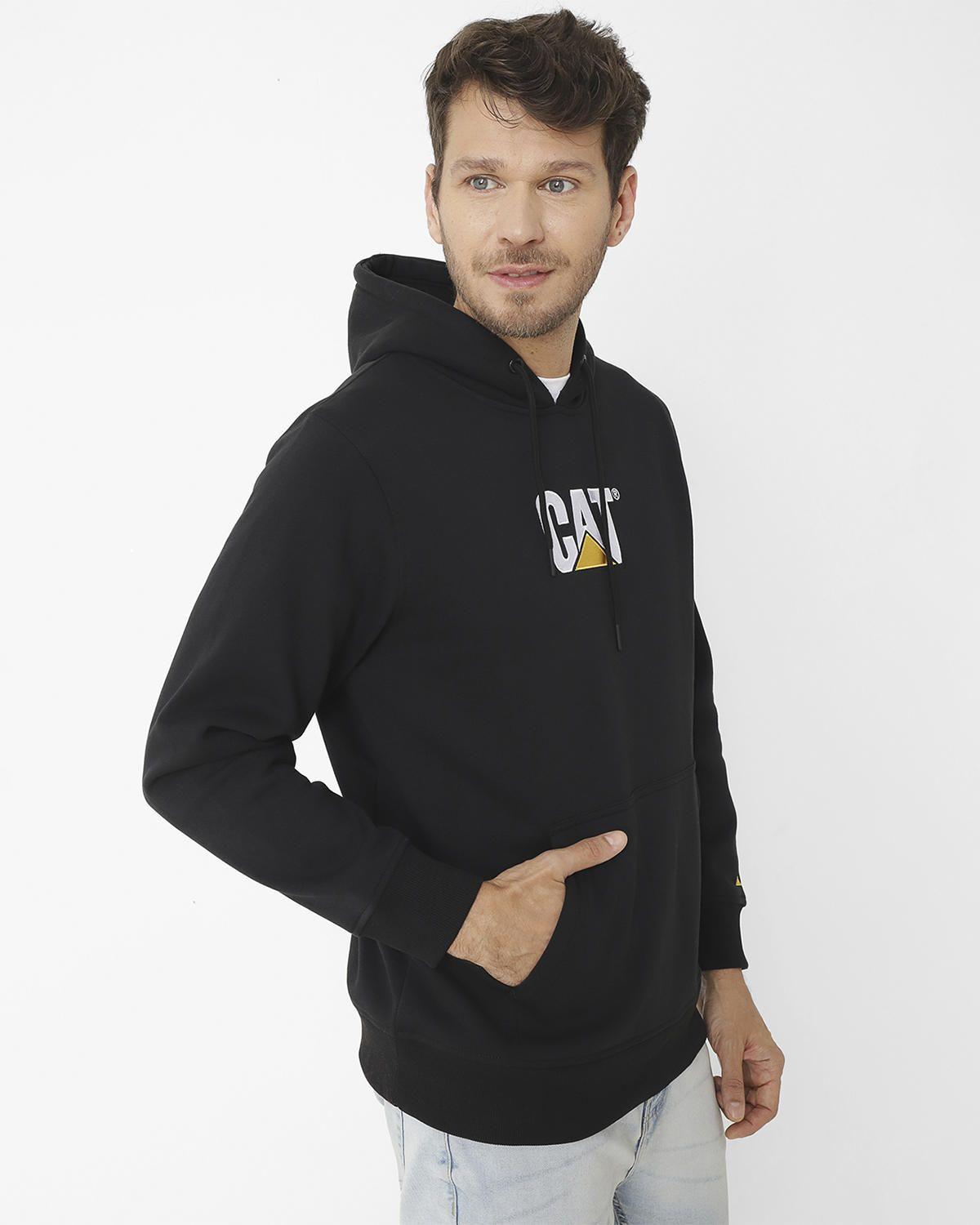 Polerón Fleece Logo Pull Negro Unisex-6