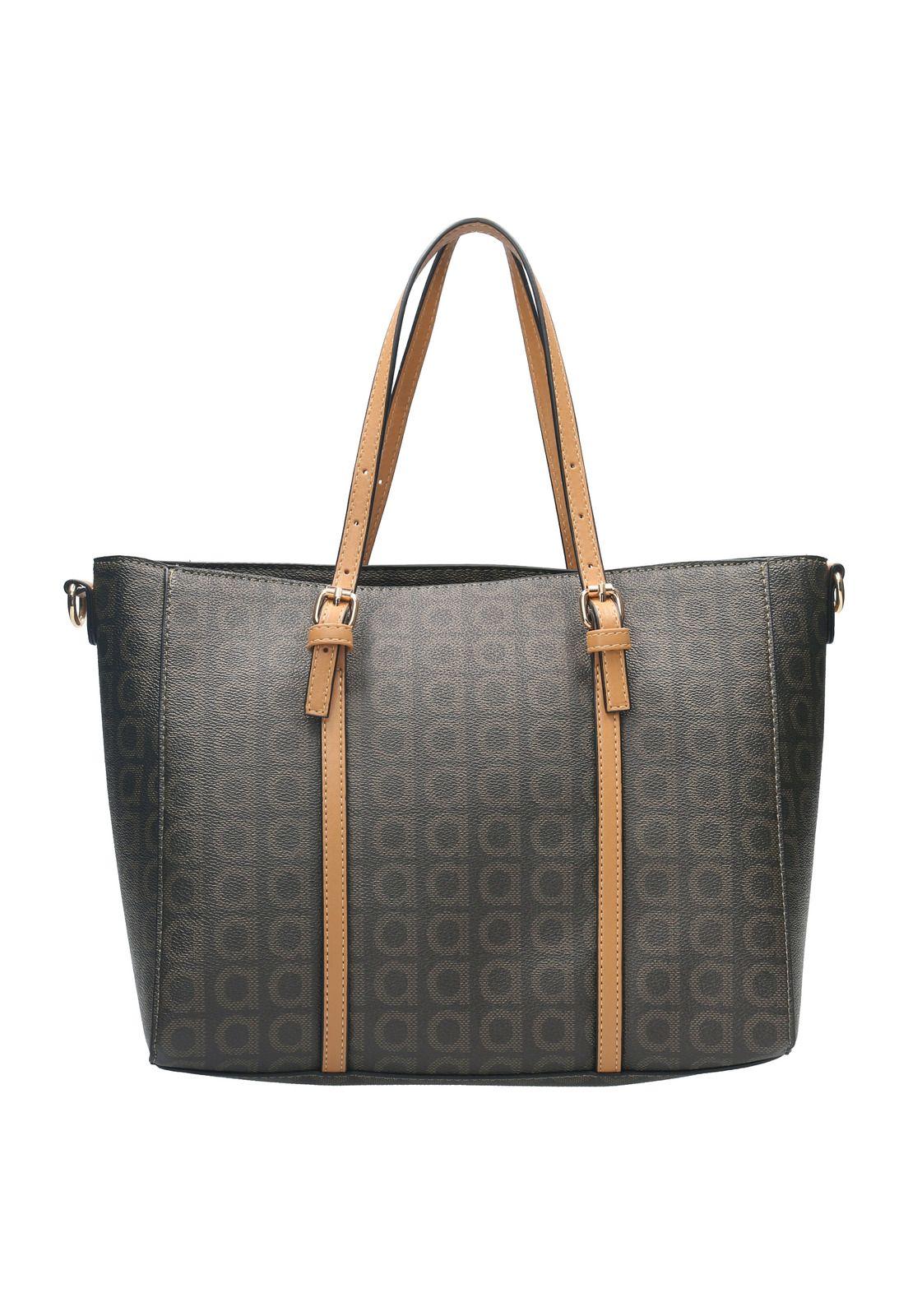 Cartera Mujer Loving Tote Café-2
