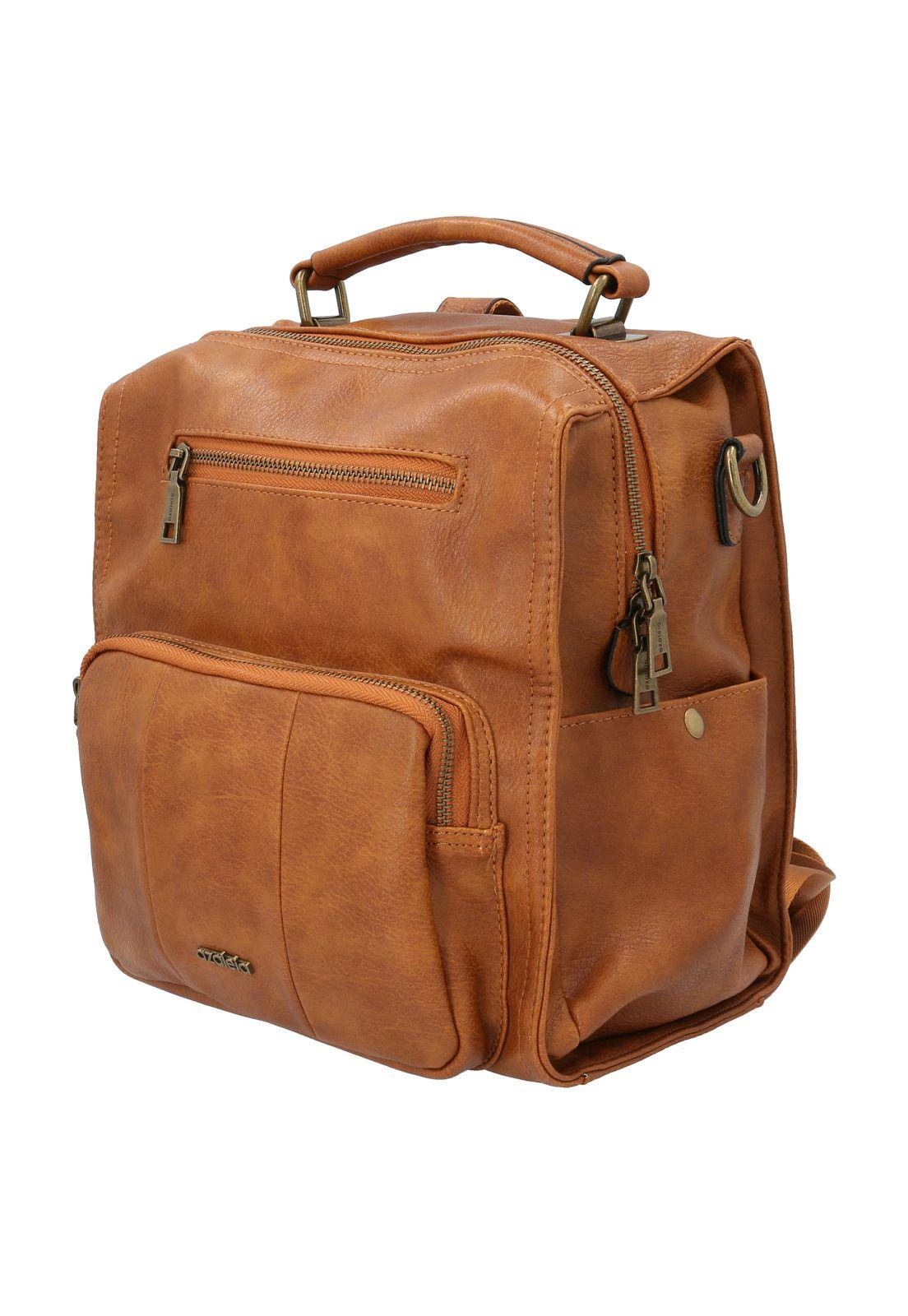 Mochila Mujer Ada Backbag Café-1