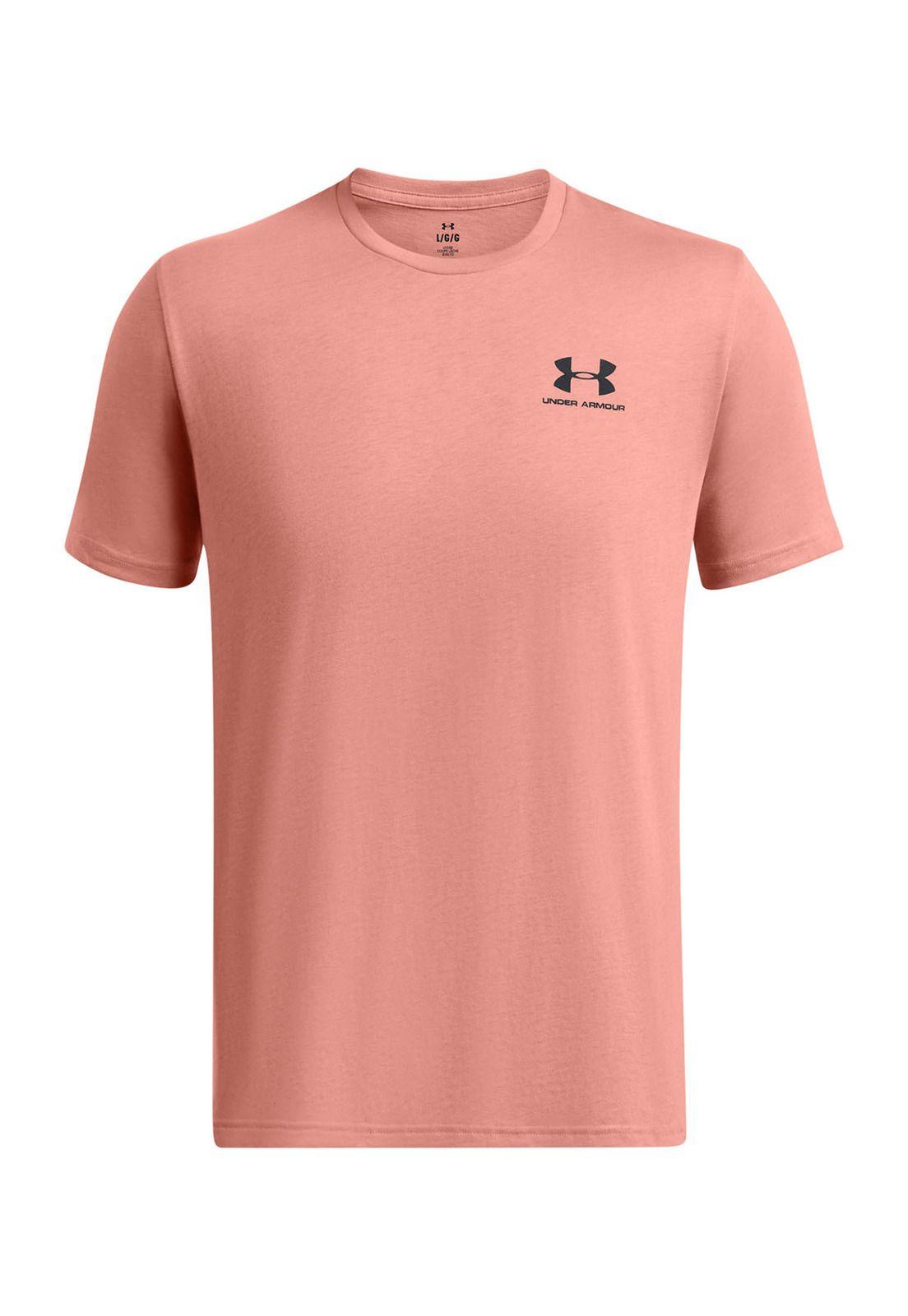 Polera manga corta Sportstyle hombre Rosa-0