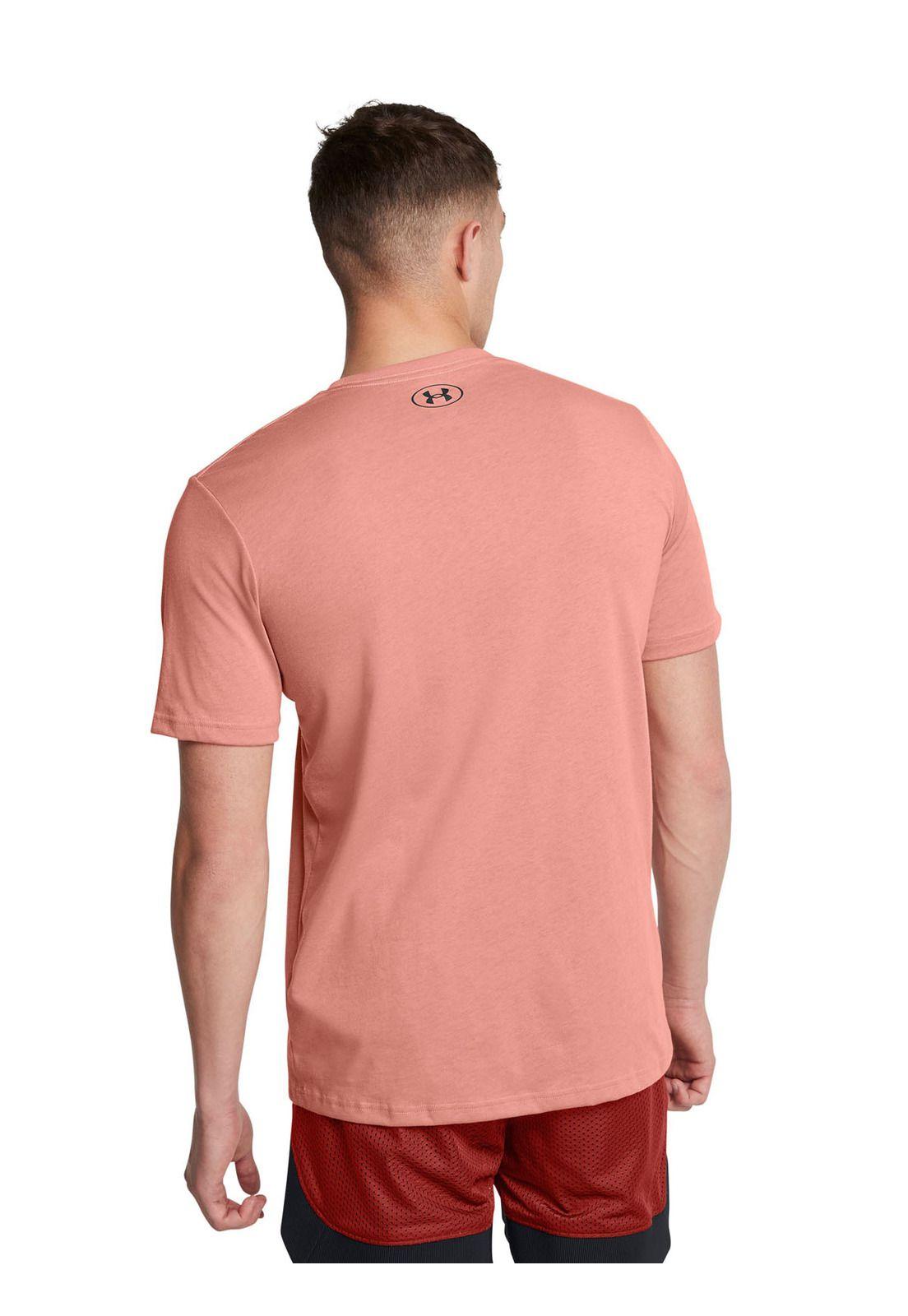 Polera manga corta Sportstyle hombre Rosa-4
