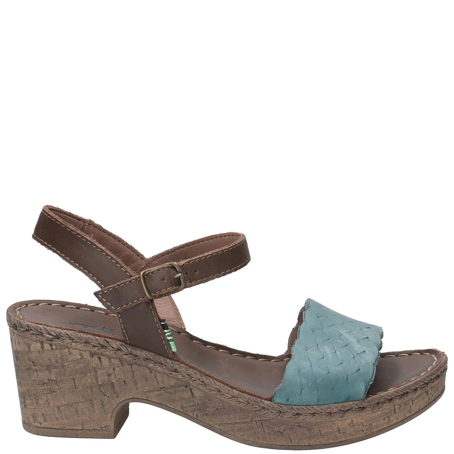 Sandalia Cuero Mujer Andre Verde-0