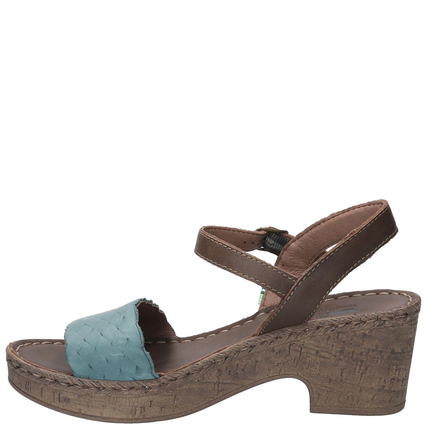 Sandalia Cuero Mujer Andre Verde-5