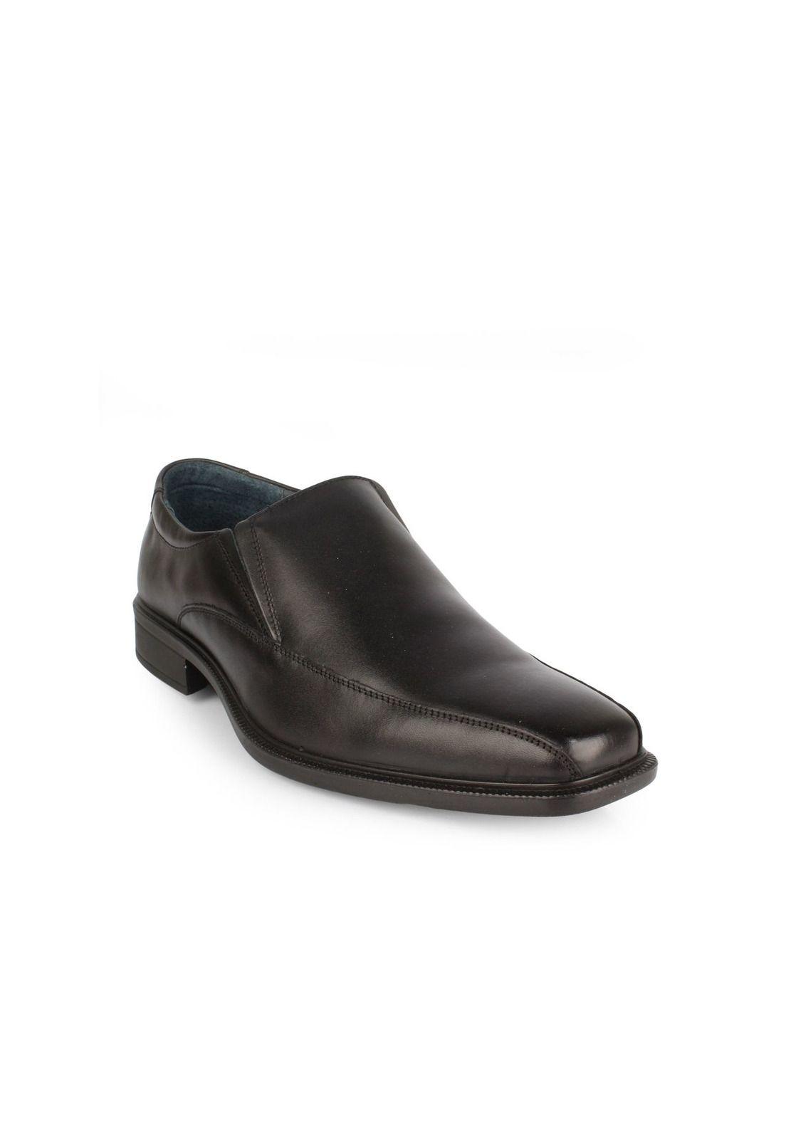 Slip On Cuero Mentor Negro-0