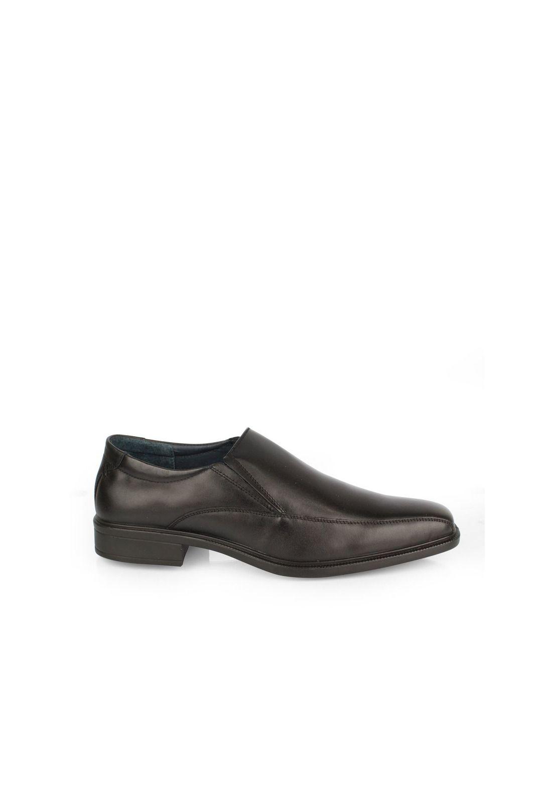 Slip On Cuero Mentor Negro-1