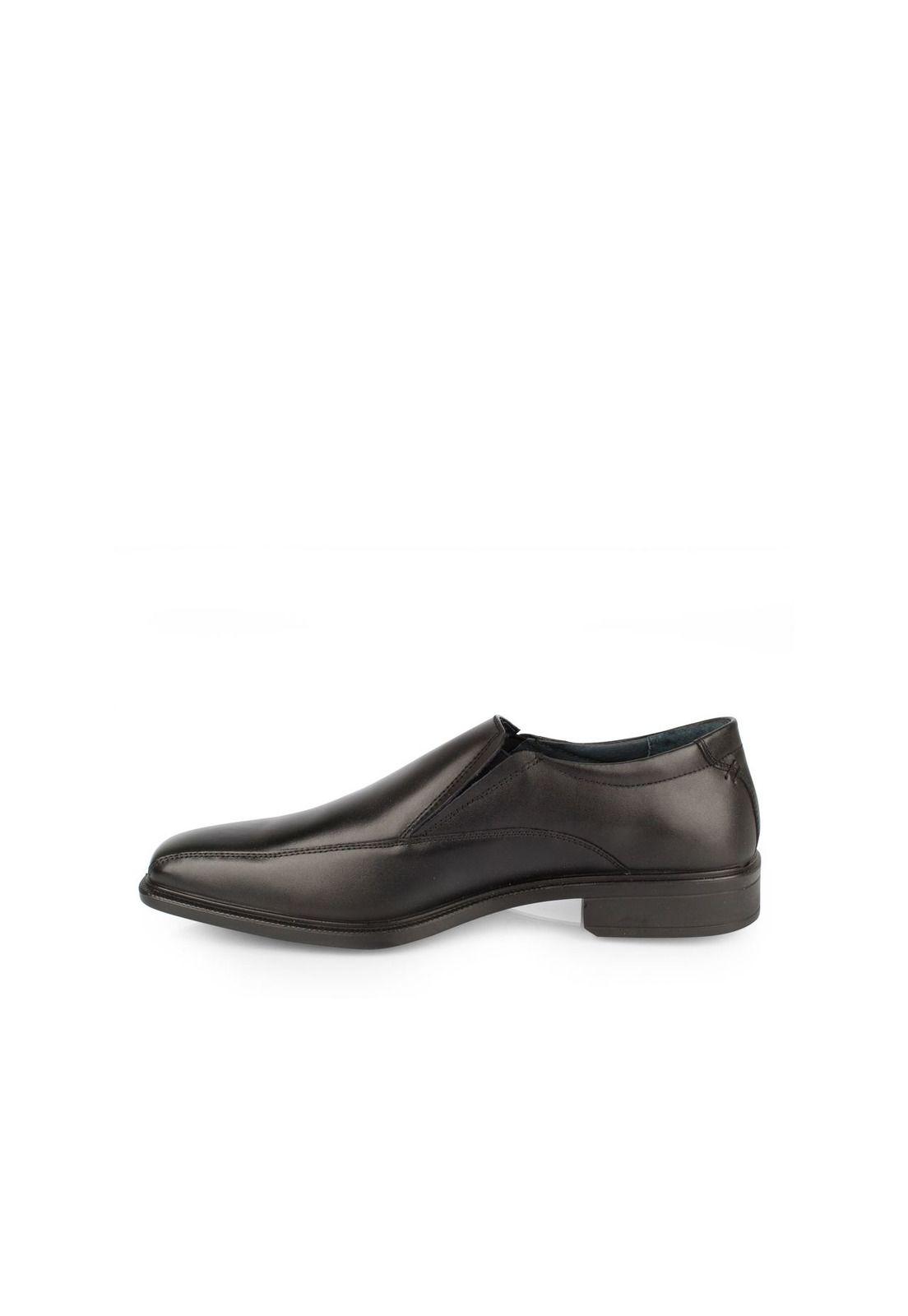 Slip On Cuero Mentor Negro-2